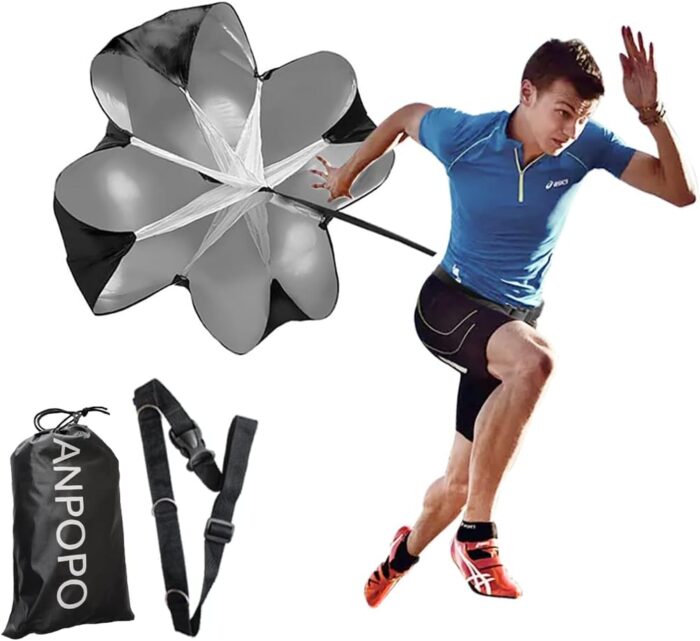 speed parachutes for sprinting speed and acceleration