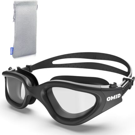 Anti-fog swim goggles for clear underwater vision