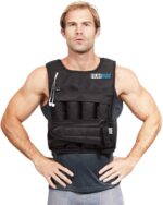 weighted vests for added resistance during bodyweight exercises