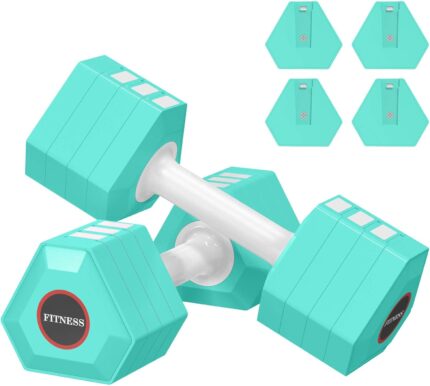 Adjustable dumbbells for versatile strength training