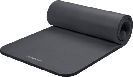 Yoga mats for comfortable stretching and floor exercises