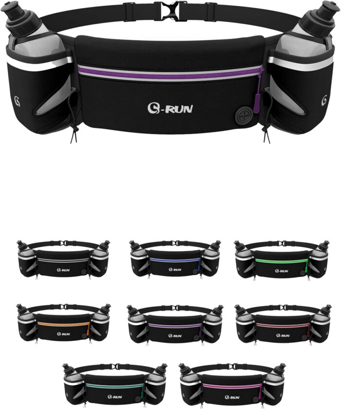 hydration belts for carrying water on the go