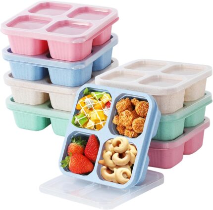 snack containers for portioning out healthy snacks on the go