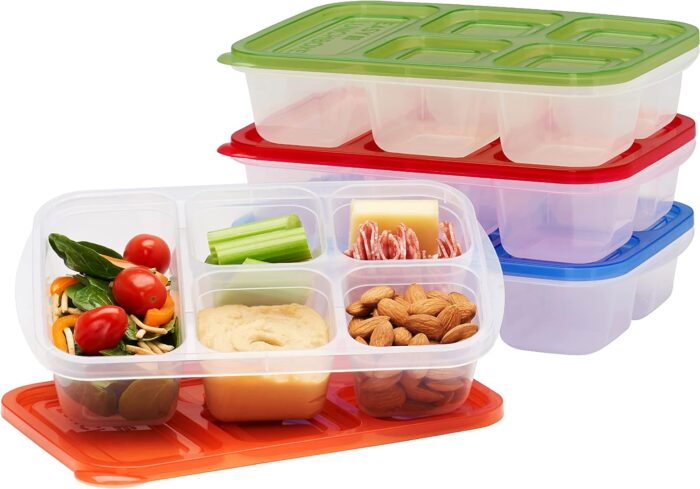 snack containers for portioning out healthy snacks on the go