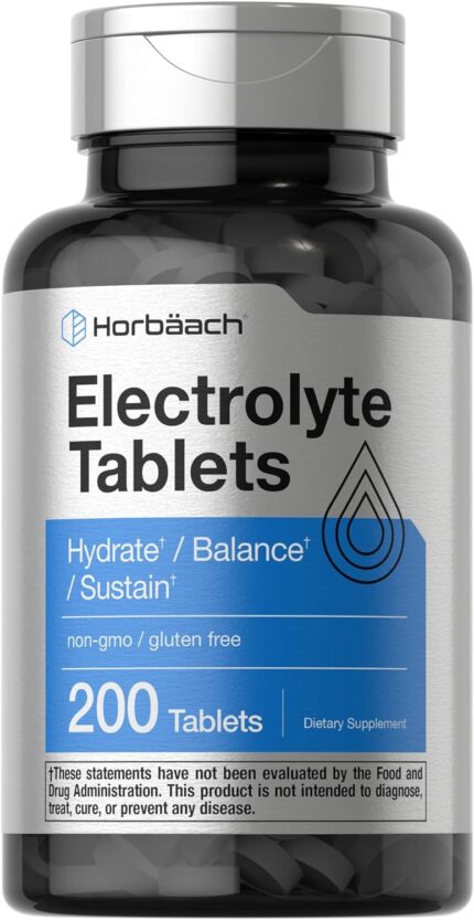 electrolyte tablets for hydration