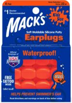 silicone earplugs for preventing water ingress