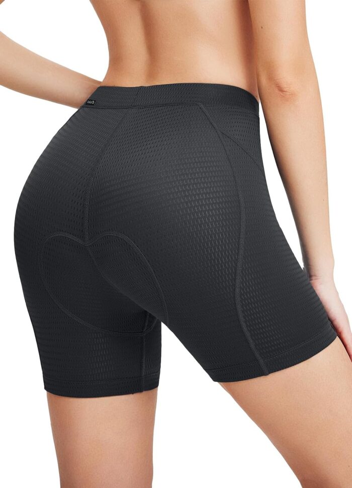 padded cycling shorts for comfort on long rides