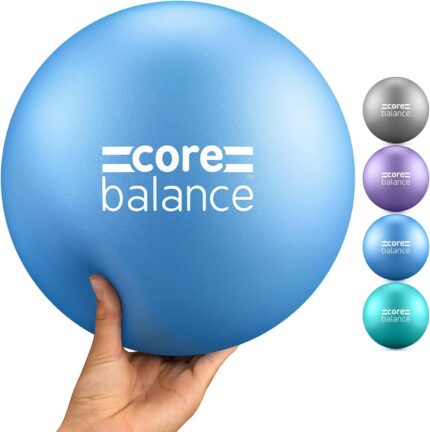 balance balls for stability and core strength while stretching