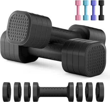 Adjustable dumbbells for customizable workouts