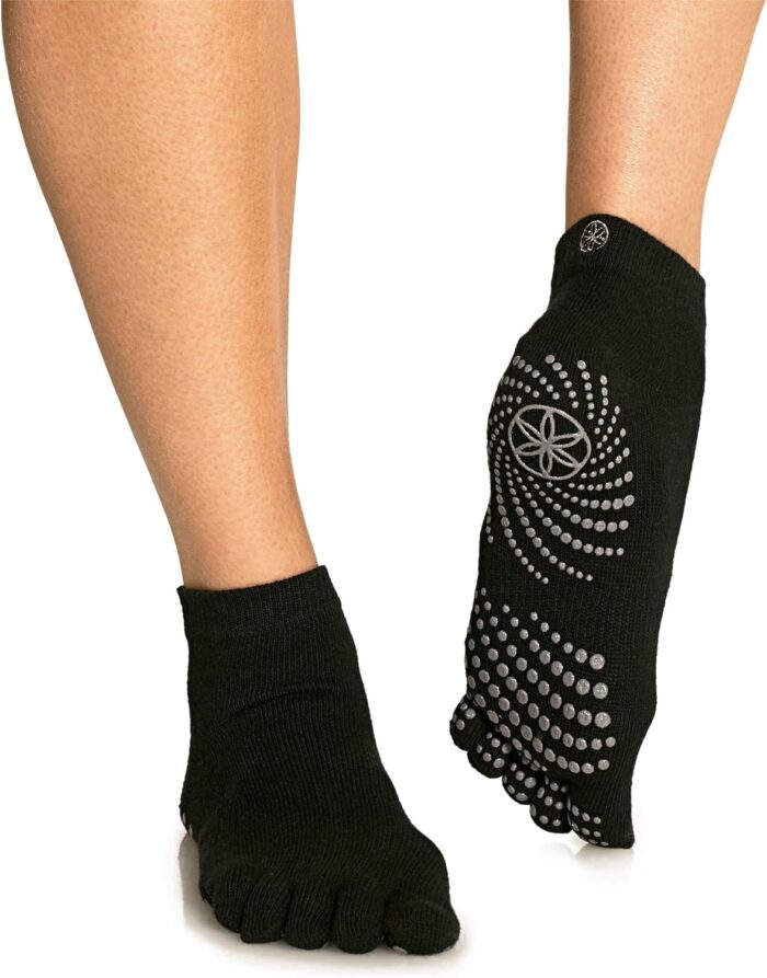 grippy yoga socks for stability during poses