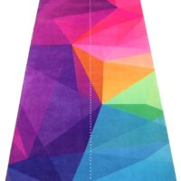 colorful yoga mats