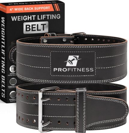 weightlifting belts for core support during heavy lifts