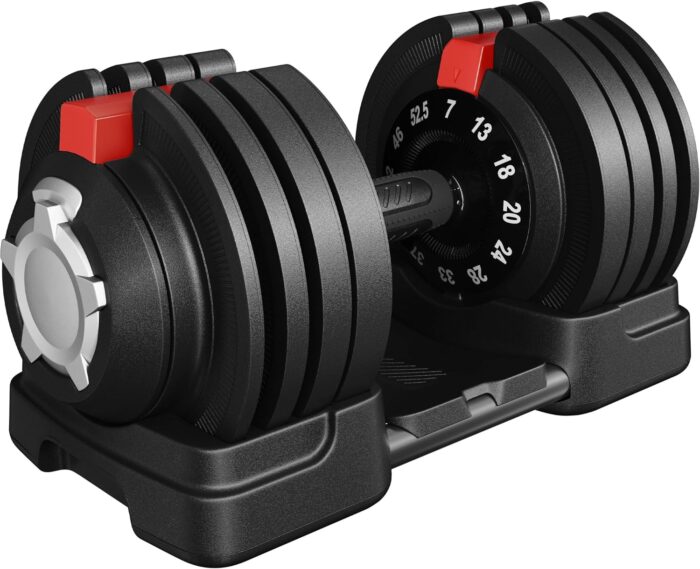 Adjustable dumbbells for versatile strength training