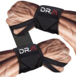 wrist wraps for wrist support during heavy lifts