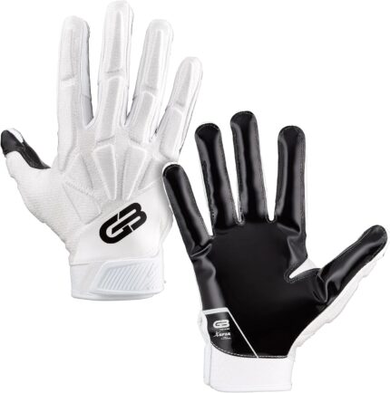 padded football gloves for better grip