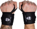 wrist wraps for wrist support during heavy lifts